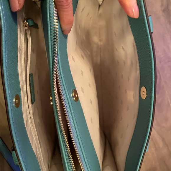 Kate spade/blue/hand bag/shoulder bag - Picture 7 of 9